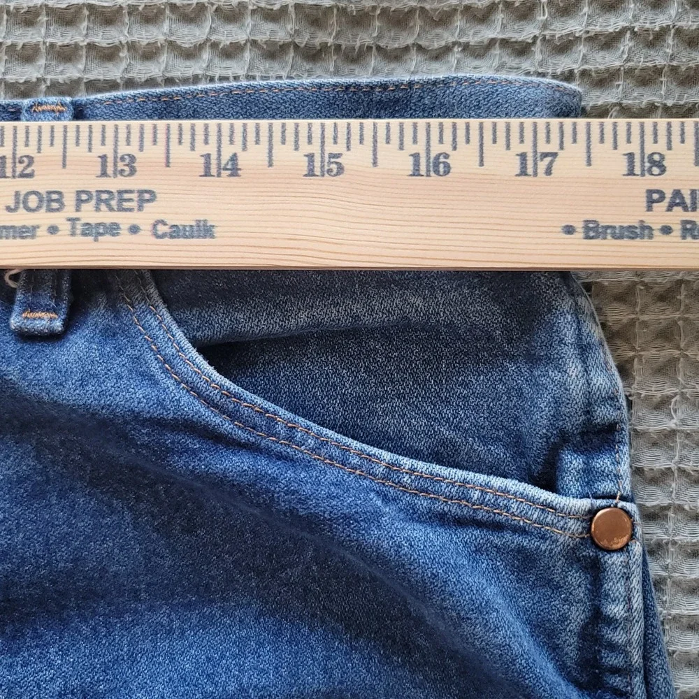 Wrangler 13MWZ Cowboy Cut Jeans Mens 36x29‎ Blue Original Fit Straight Leg Denim